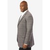KingSize Men's Big & Tall Easy Movement Two-Button Jacket - 3 of 4