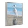 Stupell Industries Egret Coastal Landscape Framed Giclee Art - 2 of 4