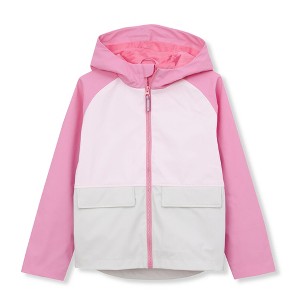 Lands' End Kids Water Resistant Hooded Rain Jacket - 1 of 4