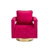 NicBex Swivel Accent Chair Modern Accent Chair with Pillow, Velvet Armchair Side Chair with Tufted Button for Living Room, Bedroom, Office - 4 of 4
