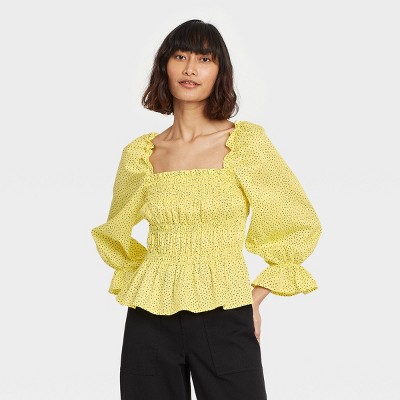 peplum tops target