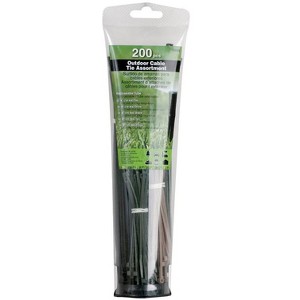 Gardner Bender Assorted Cable Tie 200 pk - 1 of 1