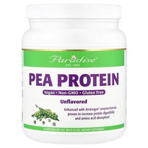 Paradise Herbs Pea Protein, Unflavored, 16 oz (454 g) - 1 of 2