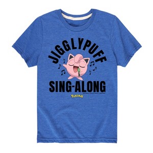 Boys' - Pokémon - Jiggypuff Sing Along Short Sleeve Graphic T-Shirt - 1 of 4