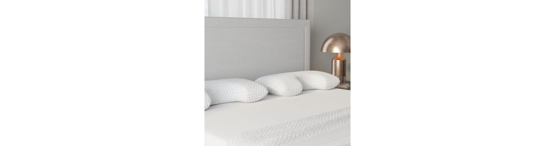 Bella Ice Curve Pillow with Phase Change Cooling Cover