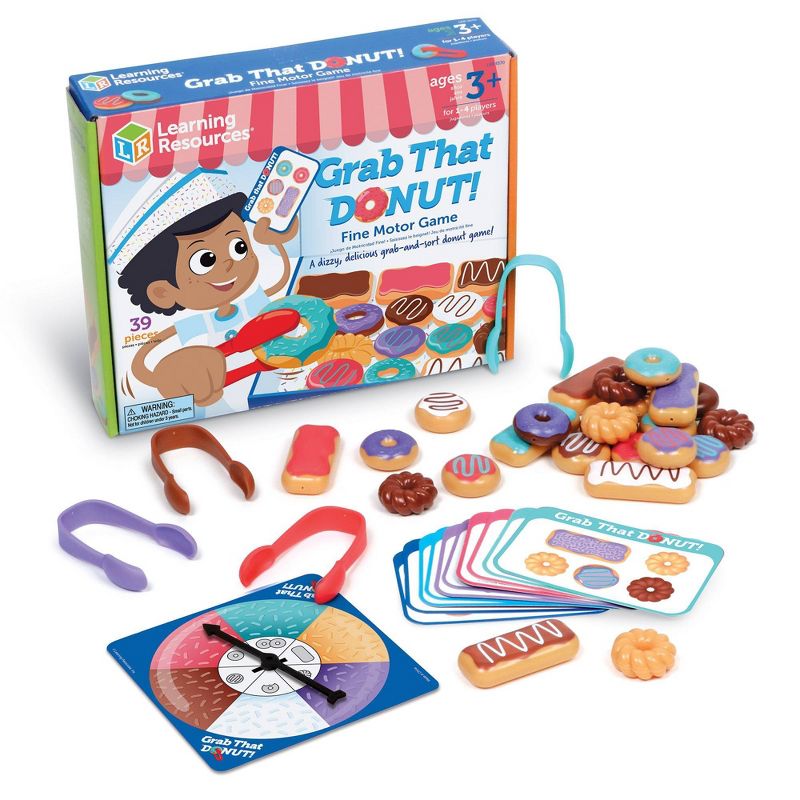Learning Resources Grab That Donut Fine Motor Game, 1 of 8