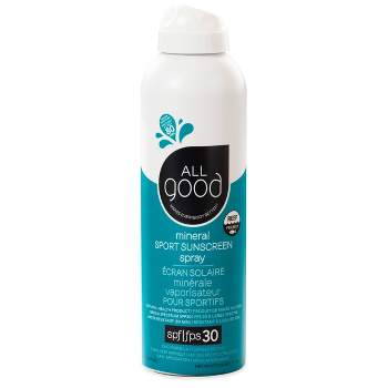 All Good Sport Sunscreen Spray Water Resistant - SPF30 - 6oz
