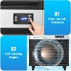 Acekool Commercial Ice Maker Machine, 130Lbs/24H with 27Lbs Storage Bin, Clear Ice Cubes & Automatic Cleaning for Restaurants and Home - 4 of 4