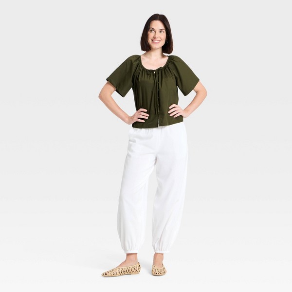 Top con Botones y Nudo al Frente para Mujer - A New Day™ 3