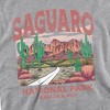 Men's Saguaro National Park Cactus Landscape Crewneck Sweatshirt - 2 of 4