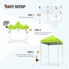 EAGLE PEAK 5x5ft Easy Setup Pop Up Canopy Folding Tent Sun Shelter UV50+ - 2 of 4