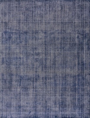Blueberry Ivory Majesty 9'x12' Hand-Knotted Wool Area Rug