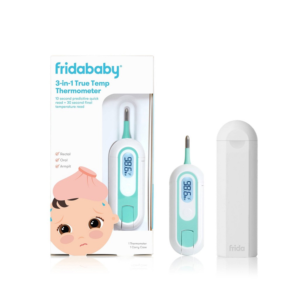Photos - Clinical Thermometer Frida Baby 3-in-1 True Temperature Digital Thermometer