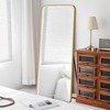 Okak 64*17in Modern Round Corner Standing Mirror, Mutifunction Full Body Mirror with Hanging Hole, Wall Mirror for Dressing Room, Living Room - 3 of 4