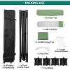 TackView 12x12 Pop Up Gazebo, Canopy Tent with Mosquito Netting, One Push Setup for Backyard Patio Garden with 4 Sand Bags - 2 of 4