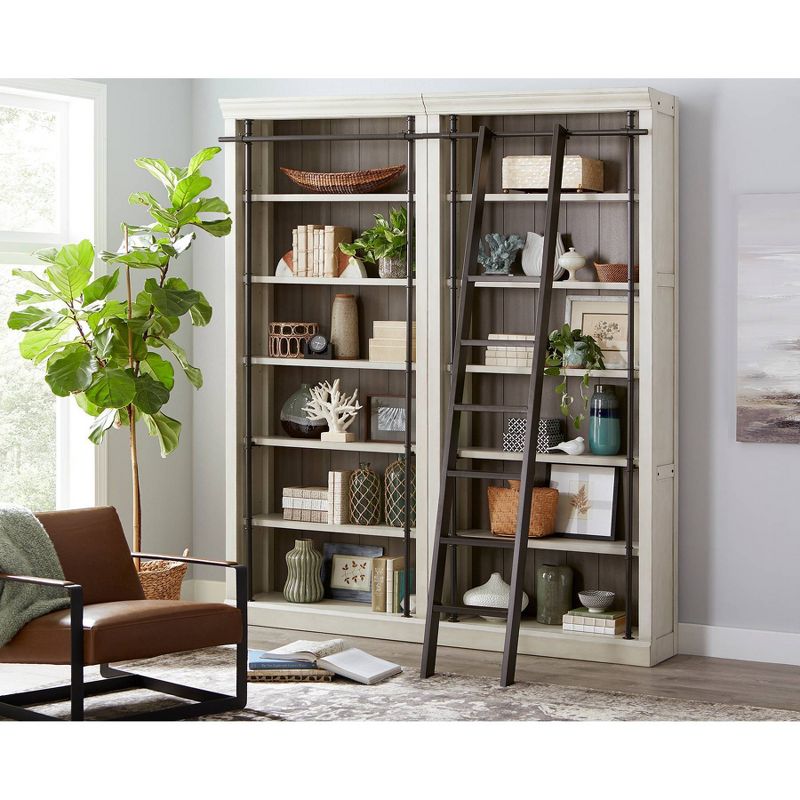 Toulouse Metal Ladder for Bookcase Black - Martin Furniture, 5 of 6