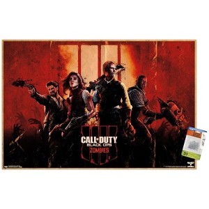 Trends International Call of Duty: Black Ops 4 - Zombie Key Art Unframed Wall Poster Prints - 1 of 4