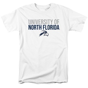 Men's University of North Florida Official Stacked T-Shirt - 1 of 4