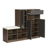 VYNXARIA Elegant 2-in-1 Shoe Cabinet & Storage Bench - 4 of 4