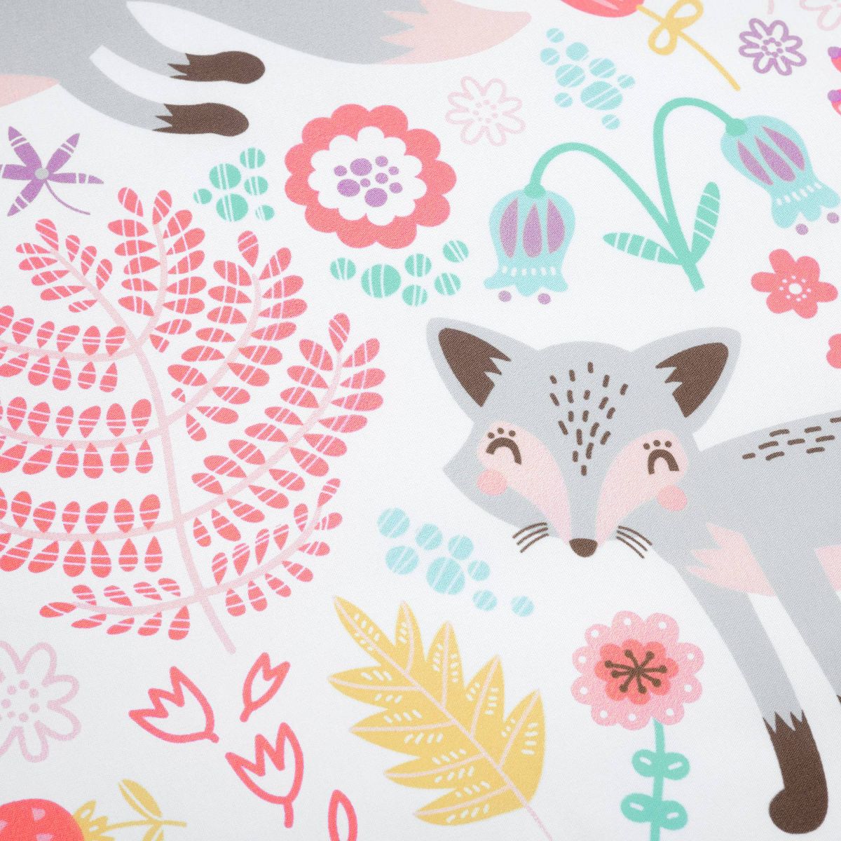 Pixie Fox Soft Sheet Set Gray/Pink - Lush Décor - thumbnail 10
