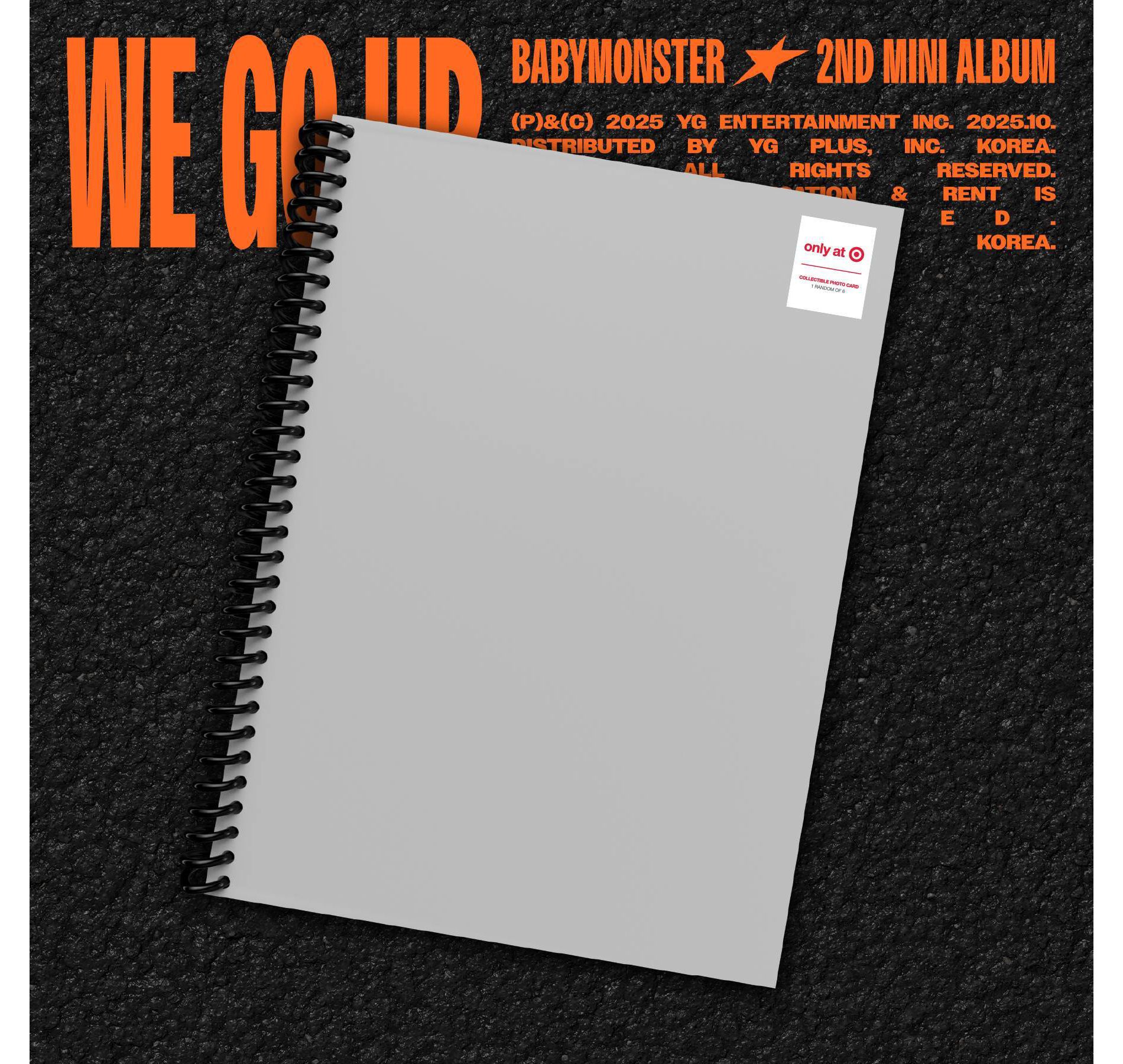 BABYMONSTER - WE GO UP (GO Ver.) (Target Exclusive, CD)