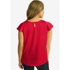 Jessica London Women's Plus Size Satin Blouse - 3 of 4