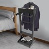 YIYIBYUS Suit Valet Stand, Clothes Stand with Storage and Top Tray, Used in Entryway, Office, Living Room - 2 of 4