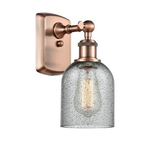 Caledonia - 1 Light Wall Sconce In Industrial Style-12 Inches Tall and 5 Inches Wide - 1 of 1