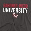 Men's Gardner Webb University Official Gardner Webb Stacked T-Shirt - 2 of 4