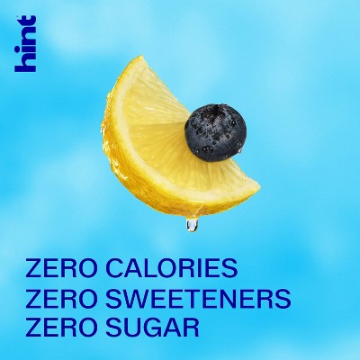 hint Blueberry Lemon Flavoured Still Water - 12 fl oz Can