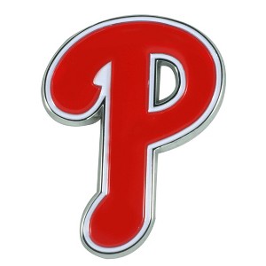 MLB Philadelphia Phillies 3D Metal Emblem - 1 of 4