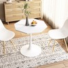 31.50 Inch Modern Coffee Table Octagonal Wooden Dinner Table - 2 of 4