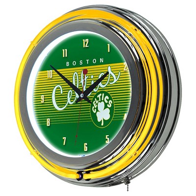 NBA Boston Celtics Team Logo Wall Clock