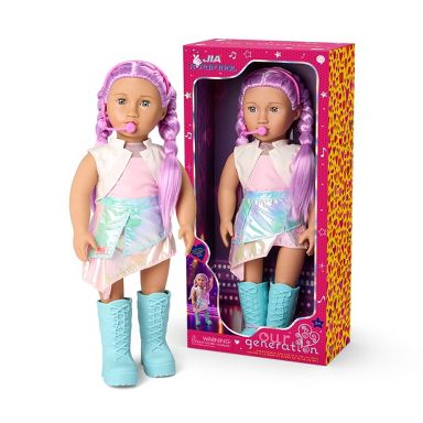 Our Generation Jia K-Pop Idol 18" Fashion Doll - Purple Hair/Violet Eyes