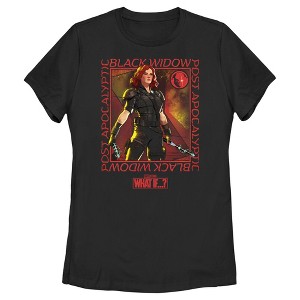 Women's Marvel What if…? Black Widow T-Shirt - 1 of 4