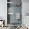 ONWITH 46 in. - 48 in. W x 72 in. H Sliding Framed Shower Door in Chrome with Clear Glass - 2 of 4