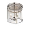 Savoy House Penrose 3 - Light Semi-Flush Mount in  Black - 2 of 3