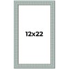 PosterPalooza | Refined Blue Picture Frame - UV Acrylic, Foam Board Backing, Hanging Hardware - 2 of 4