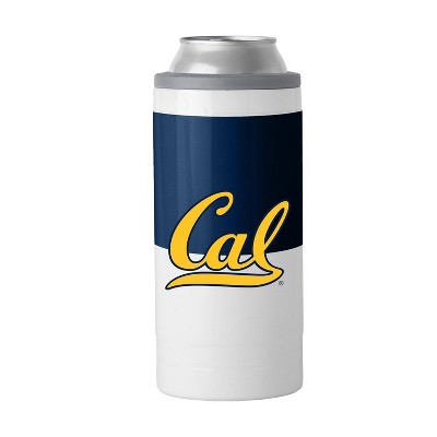 NCAA Cal Golden Bears 12oz Slim Blue & White Can Cooler