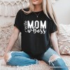 Wife Mom Boss T-Shirt, Black Casual Tee for Strong and Empowered Mothers Black 2XL - 4 of 4