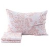 100% Turkish Cotton Classic Printed Flannel Sheet Set - Isla Jade - 4 of 4