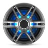 Fusion MS-RA60 Source Unit w/ Clarion CMSP-771RGB-SWG Premium 7.7-inch Coaxial Marine Speakers with built-in RGB illumination ( Includes White & Gr... - 4 of 4