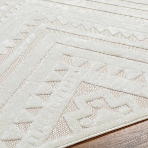 Hauteloom Alida Cream Outdoor Rug - 1 of 4