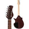 Danelectro Sitar Electric Guitar Red Crackle - 4 of 4