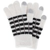 CTM Women's Knit Color Block Touchscreen Compatible Winter Gloves - 4 of 4