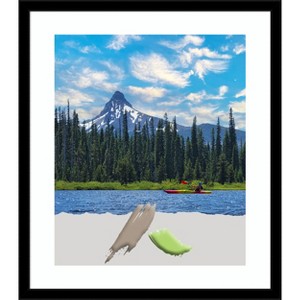Amanti Art Jet Black Picture Frame - 1 of 4