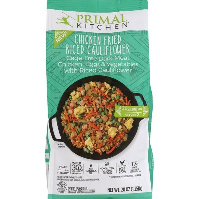 Primal Kitchen Gluten Free Frozen Cauliflower Chicken Fried Rice Skillet - 20oz