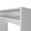 NicBex Home Office Desk 16.5" L Modern Computer Desk with Large Open Storage Shelf and Wooden Desktop for Office, Study, Living Room - 4 of 4