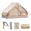 SUGIFT 4-6 Person Inflatable Camping Tent Cotton Glamping Tent for Family Camping - 2 of 4