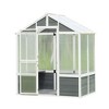 76''x48''x86'' Greenhouse With Front Entry Door Outdoor Walk-in Winter Gardening Greenhouse Garden Shed For Patio Backyard Lawn - 2 of 4